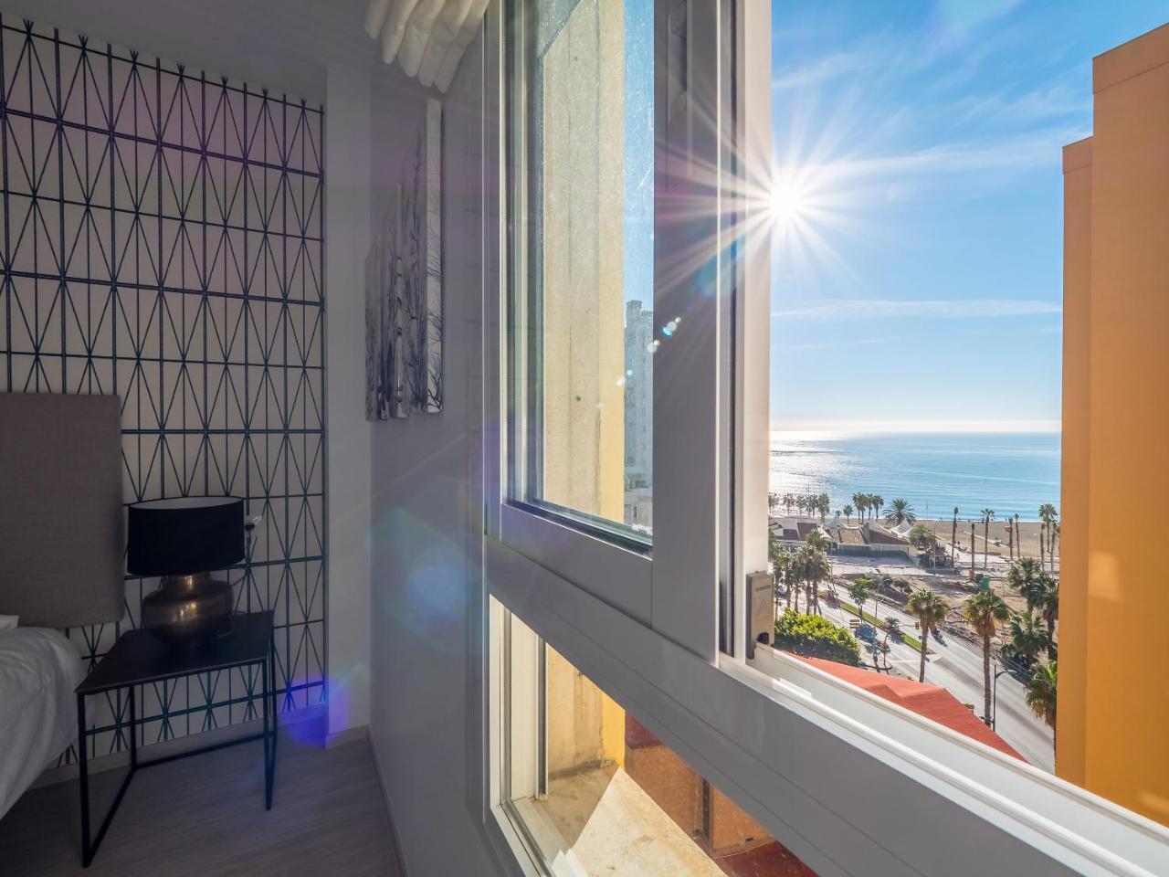 Malagueta Sea View - Premium Apartment 马拉加 外观 照片